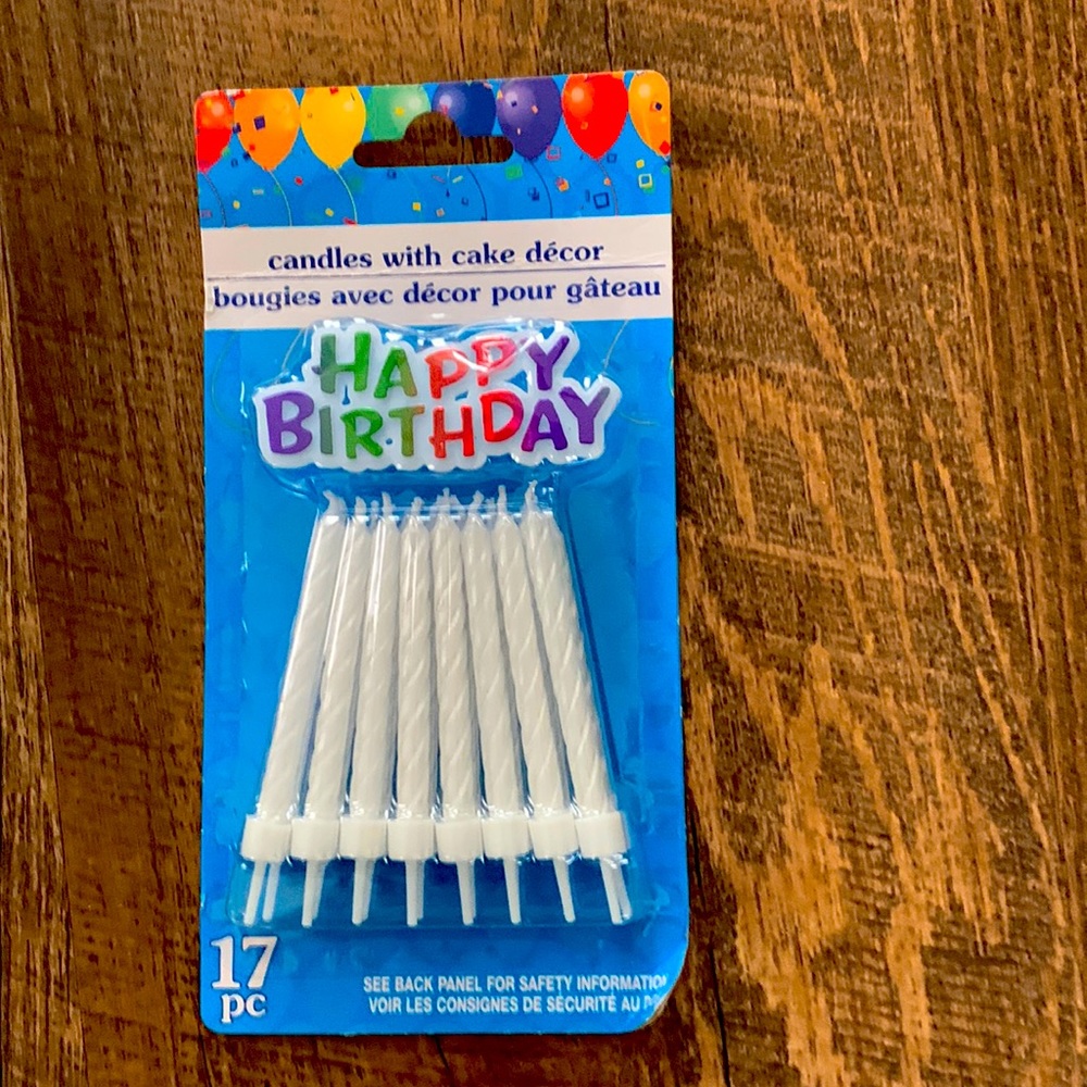 Birthday candles